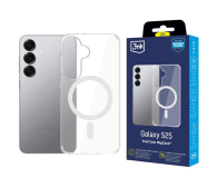 Etui do telefonów 3MK EverClear MagCase do Galaxy S25 5903108657235